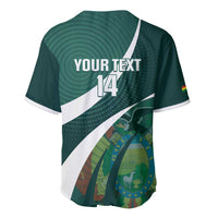 Custom Bolivia Football Baseball Jersey La Verde Sporty Curves Style - Wonder Print Shop