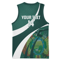 Custom Bolivia Football Basketball Jersey La Verde Sporty Curves Style - Wonder Print Shop