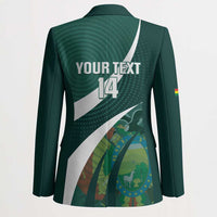 Custom Bolivia Football Blazer La Verde Sporty Curves Style - Wonder Print Shop