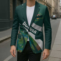 Custom Bolivia Football Blazer La Verde Sporty Curves Style - Wonder Print Shop