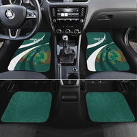 Custom Bolivia Football Car Mats La Verde Sporty Curves Style - Wonder Print Shop