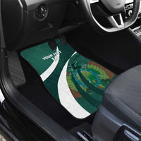 Custom Bolivia Football Car Mats La Verde Sporty Curves Style - Wonder Print Shop