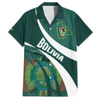 Custom Bolivia Football Hawaiian Shirt La Verde Sporty Curves Style - Wonder Print Shop