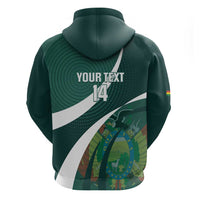 Custom Bolivia Football Hoodie La Verde Sporty Curves Style - Wonder Print Shop