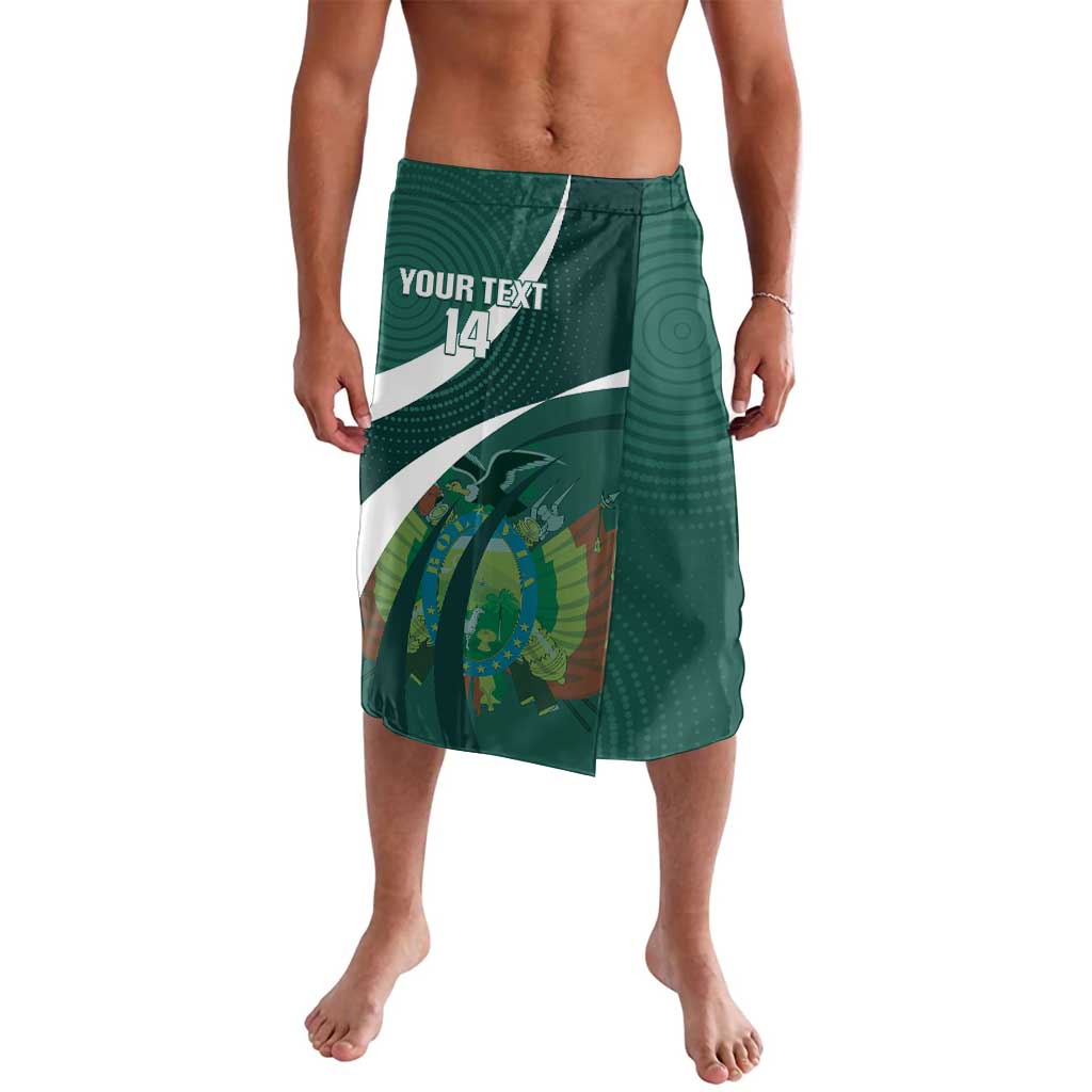 Custom Bolivia Football Lavalava La Verde Sporty Curves Style - Wonder Print Shop