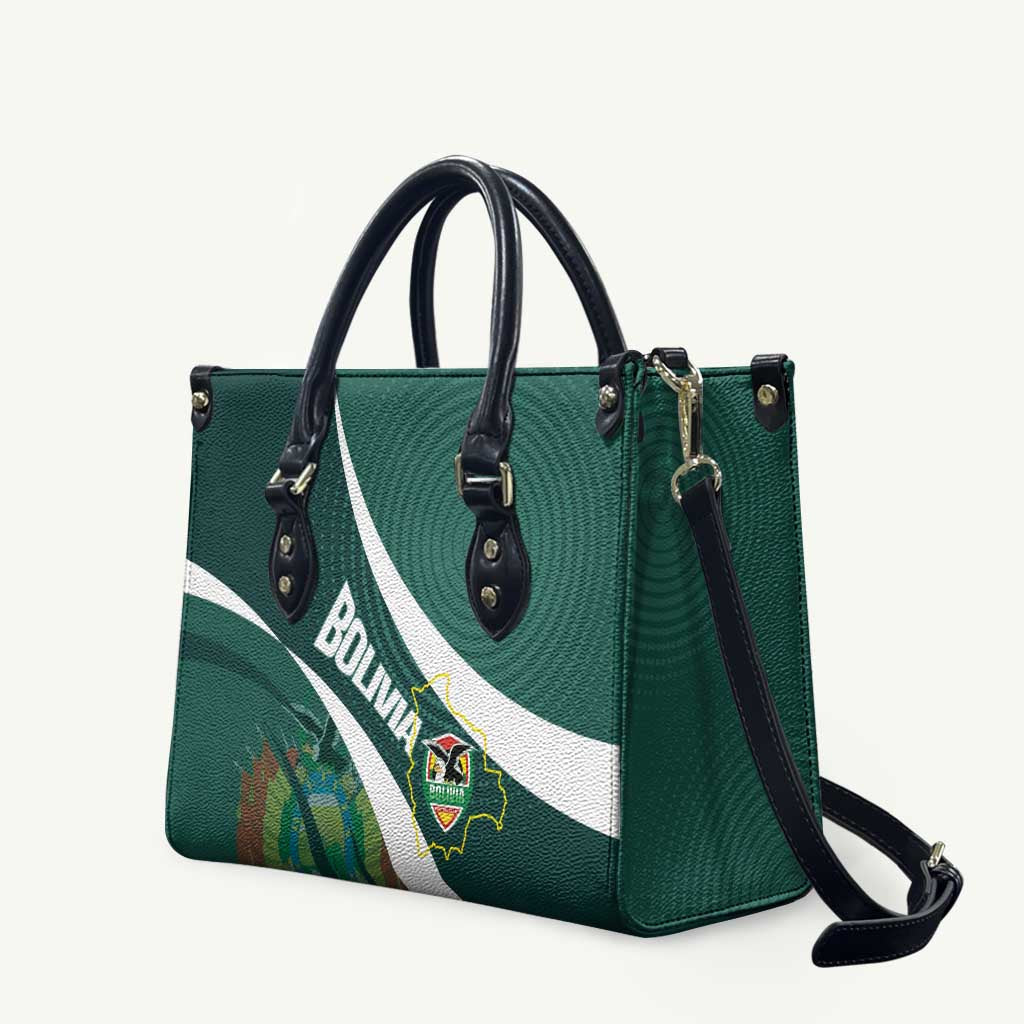 Bolivia Football Leather Bag La Verde Sporty Curves Style - Wonder Print Shop