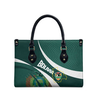 Bolivia Football Leather Bag La Verde Sporty Curves Style - Wonder Print Shop