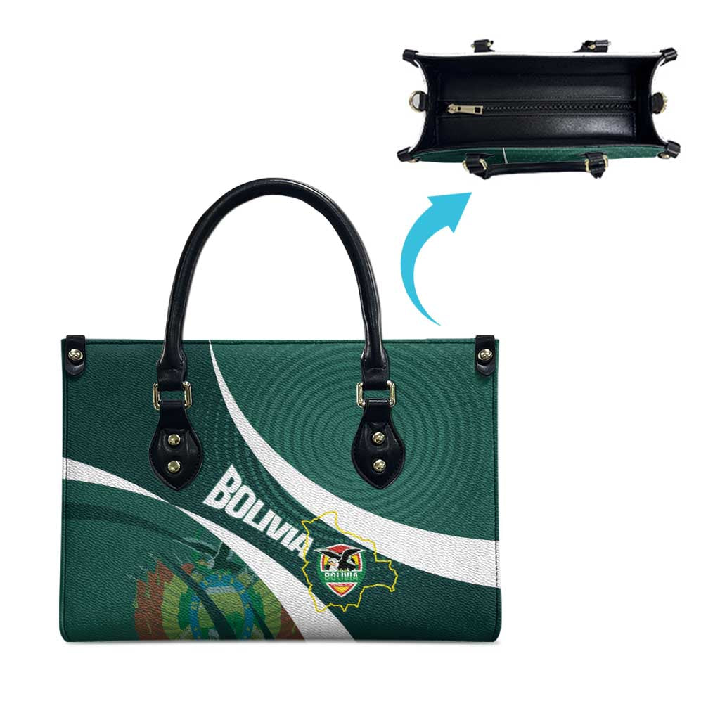 Bolivia Football Leather Bag La Verde Sporty Curves Style - Wonder Print Shop