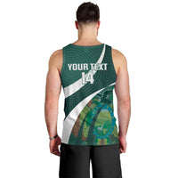 Custom Bolivia Football Men Tank Top La Verde Sporty Curves Style - Wonder Print Shop