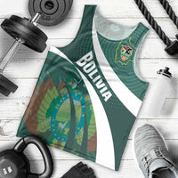 Custom Bolivia Football Men Tank Top La Verde Sporty Curves Style - Wonder Print Shop
