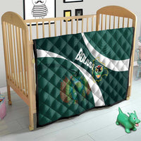 Bolivia Football Quilt La Verde Sporty Curves Style - Wonder Print Shop
