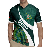 Custom Bolivia Football Rugby Jersey La Verde Sporty Curves Style - Wonder Print Shop