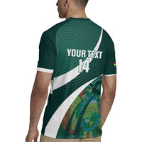 Custom Bolivia Football Rugby Jersey La Verde Sporty Curves Style - Wonder Print Shop