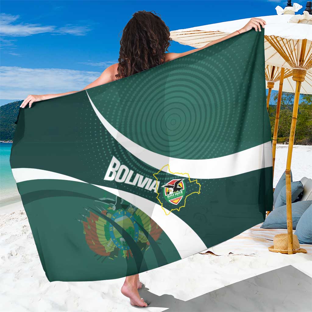 Bolivia Football Sarong La Verde Sporty Curves Style - Wonder Print Shop