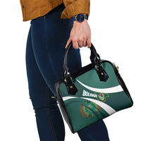 Bolivia Football Shoulder Handbag La Verde Sporty Curves Style - Wonder Print Shop