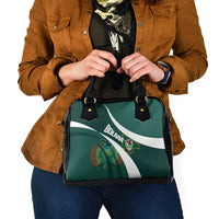 Bolivia Football Shoulder Handbag La Verde Sporty Curves Style - Wonder Print Shop