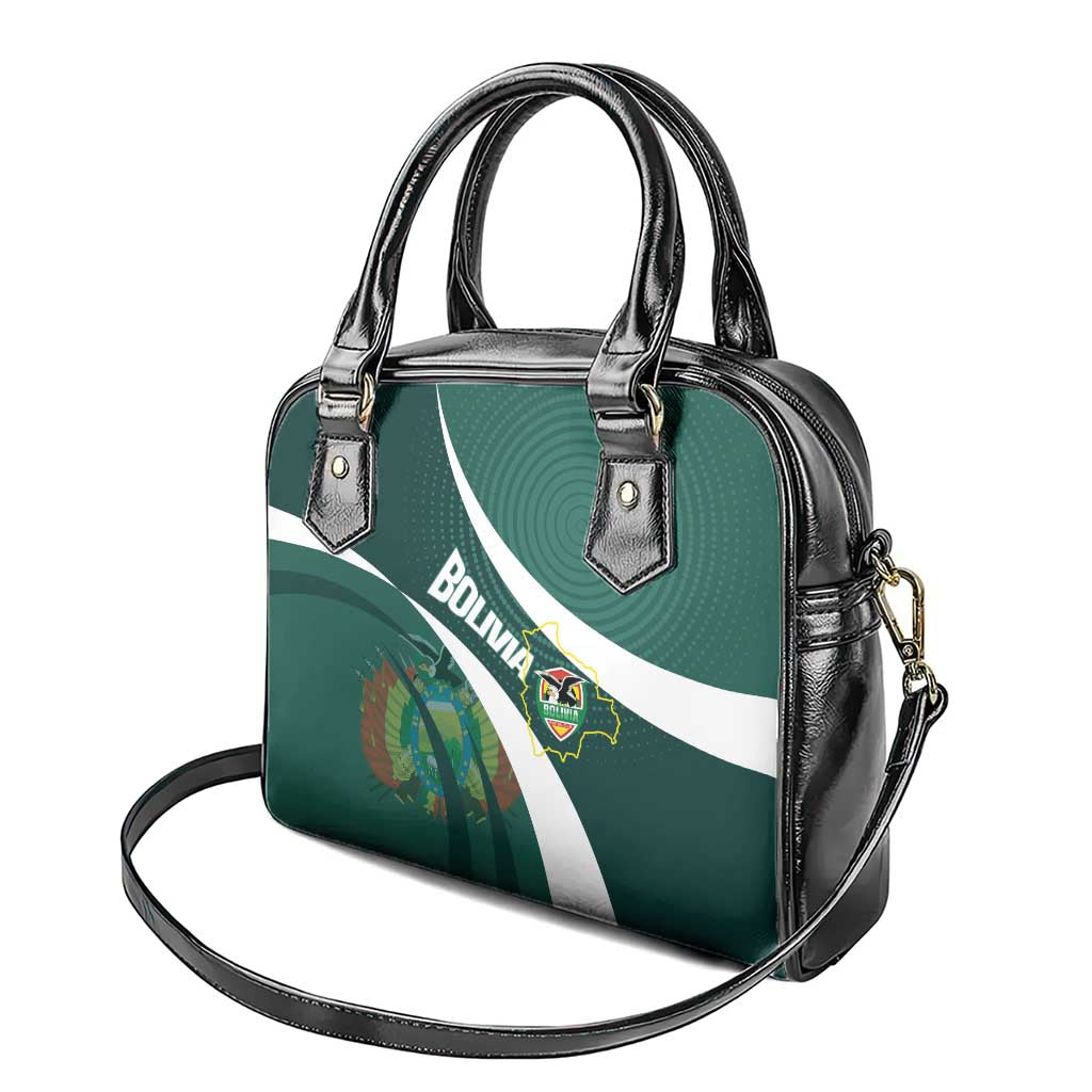 Bolivia Football Shoulder Handbag La Verde Sporty Curves Style - Wonder Print Shop