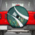 Bolivia Football Spare Tire Cover La Verde Sporty Curves Style - Wonder Print Shop
