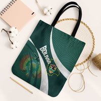 Bolivia Football Tote Bag La Verde Sporty Curves Style - Wonder Print Shop
