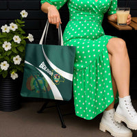 Bolivia Football Tote Bag La Verde Sporty Curves Style - Wonder Print Shop