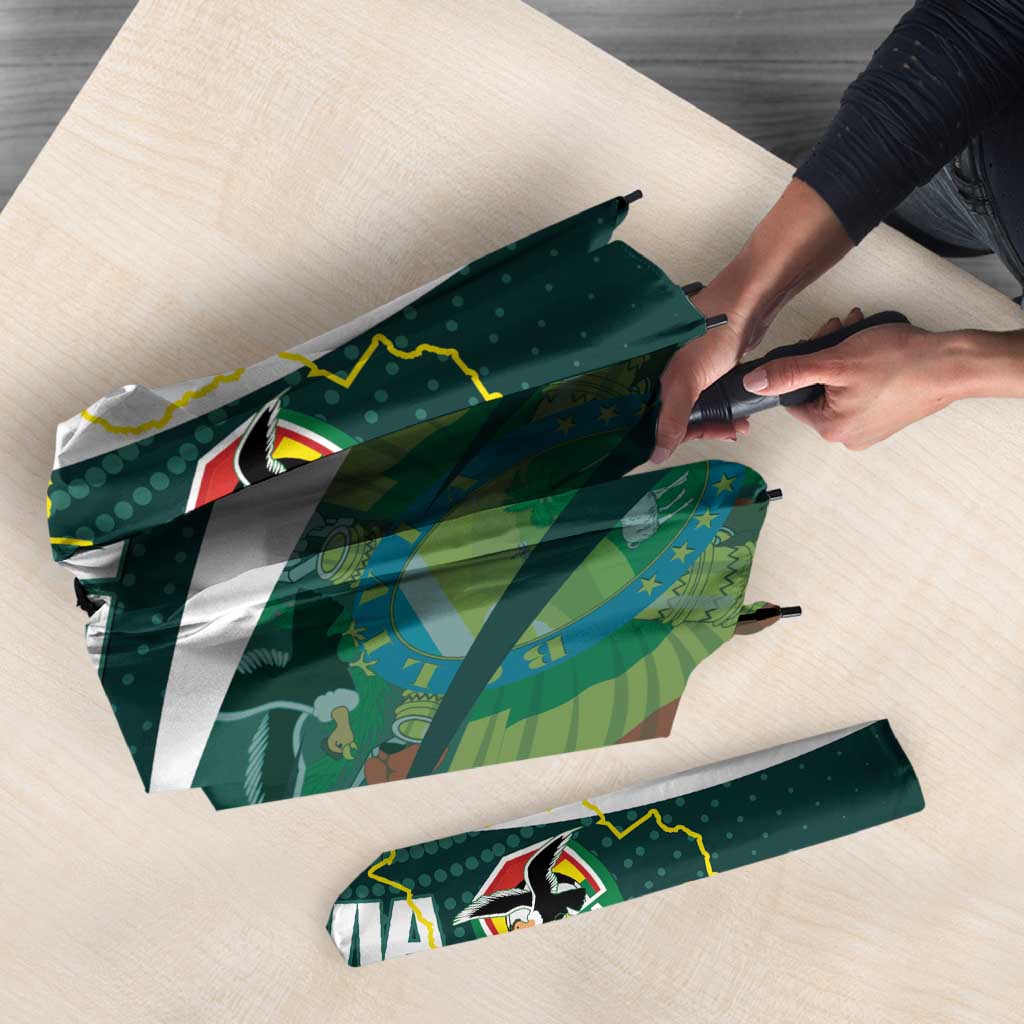 Bolivia Football Umbrella La Verde Sporty Curves Style - Wonder Print Shop