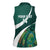 Custom Bolivia Football Women Sleeveless Polo Shirt La Verde Sporty Curves Style - Wonder Print Shop