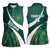 Custom Bolivia Football Women Sleeveless Polo Shirt La Verde Sporty Curves Style - Wonder Print Shop