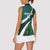 Custom Bolivia Football Women Sleeveless Polo Shirt La Verde Sporty Curves Style - Wonder Print Shop