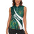 Custom Bolivia Football Women Sleeveless Polo Shirt La Verde Sporty Curves Style - Wonder Print Shop