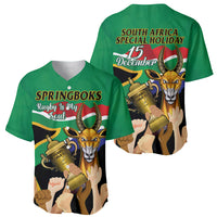 South Africa Special Holiday Baseball Jersey Springboks Champions Celebration Rugby Is My Soul - Wonder Print Shop