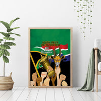 South Africa Special Holiday Canvas Wall Art Springboks Champions Celebration Rugby Is My Soul - Wonder Print Shop