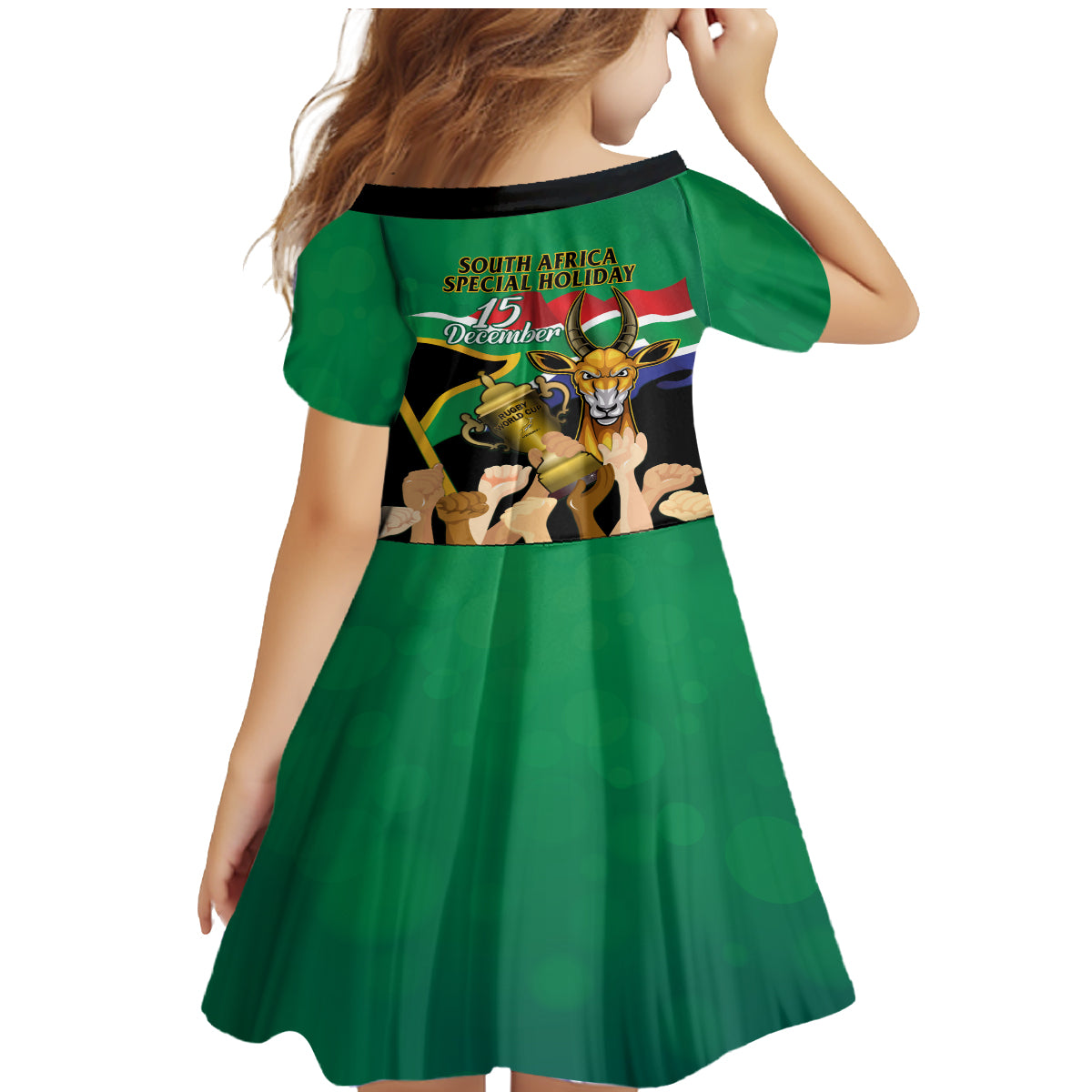South Africa Special Holiday Family Matching Mermaid Dress and Hawaiian Shirt Springboks Champions Celebration Rugby Is My Soul - Wonder Print Shop