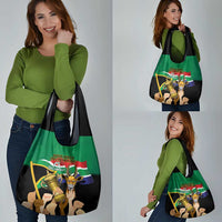 South Africa Special Holiday Grocery Bag Springboks Champions Celebration Rugby Is My Soul