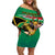 South Africa Special Holiday Off Shoulder Short Dress Springboks Champions Celebration Rugby Is My Soul - Wonder Print Shop