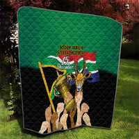 South Africa Special Holiday Quilt Springboks Champions Celebration Rugby Is My Soul - Wonder Print Shop