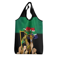 Personalised South Africa Special Holiday Grocery Bag Springboks Champions Celebration Rugby Is My Soul