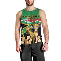 Personalised South Africa Special Holiday Men Tank Top Springboks Champions Celebration Rugby Is My Soul - Wonder Print Shop