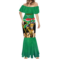 Personalised South Africa Special Holiday Mermaid Dress Springboks Champions Celebration Rugby Is My Soul - Wonder Print Shop