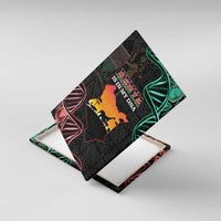 Kenya Is In My DNA Canvas Wall Art Kenyan Map Happy Jamhuri Day - Wonder Print Shop