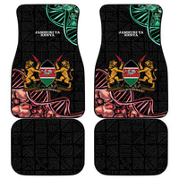 Kenya Is In My DNA Car Mats Kenyan Map Happy Jamhuri Day - Wonder Print Shop
