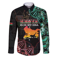 Kenya Is In My DNA Family Matching Puletasi and Hawaiian Shirt Kenyan Map Happy Jamhuri Day - Wonder Print Shop