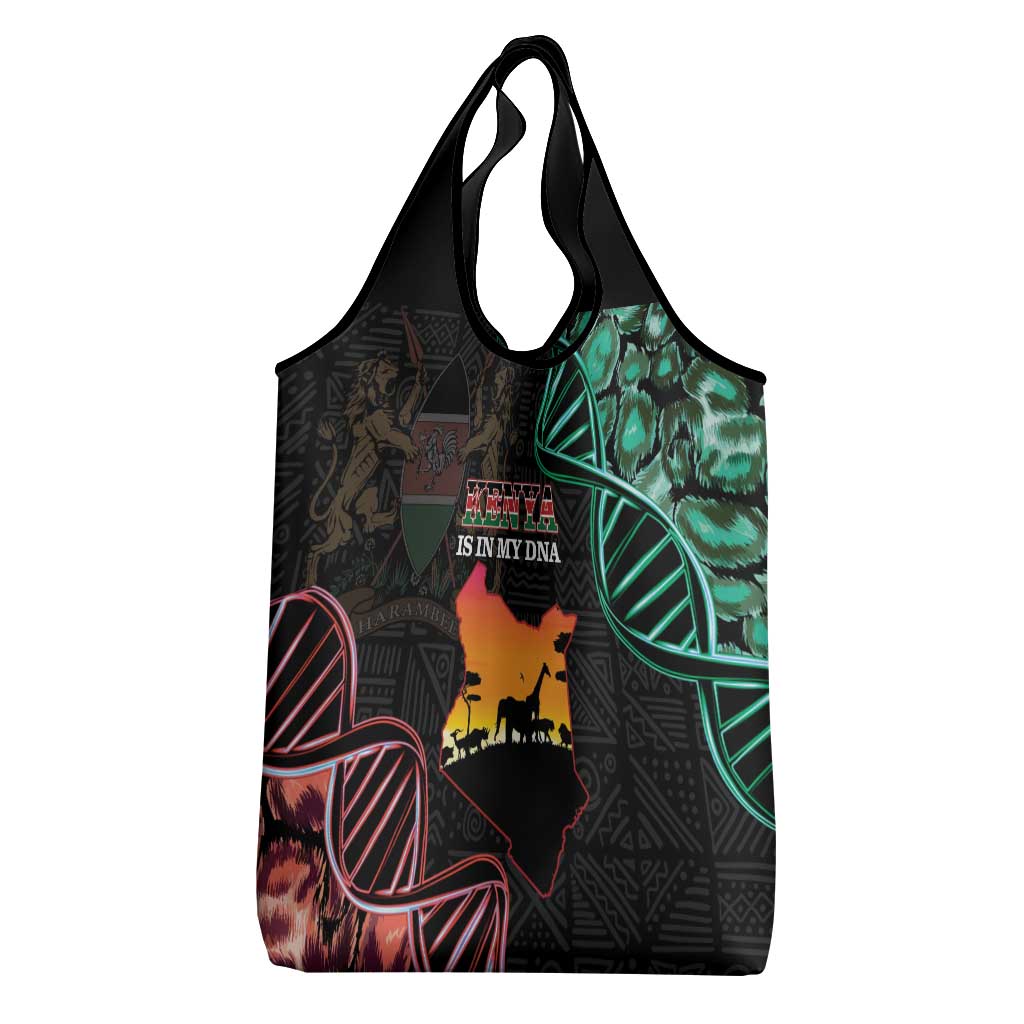 Kenya Is In My DNA Grocery Bag Kenyan Map Happy Jamhuri Day