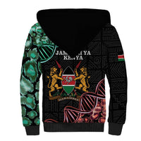 Kenya Is In My DNA Sherpa Hoodie Kenyan Map Happy Jamhuri Day - Wonder Print Shop