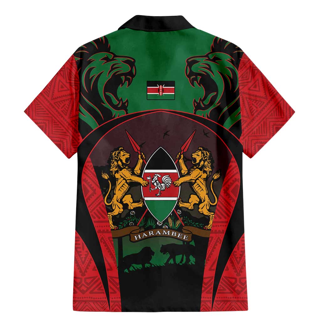 Proud Kenya 254 Family Matching Mermaid Dress and Hawaiian Shirt Kenyan Safari Animals - Wonder Print Shop