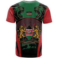 Proud Kenya 254 T Shirt Kenyan Safari Animals - Wonder Print Shop