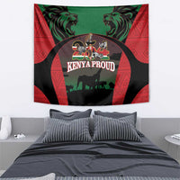 Proud Kenya 254 Tapestry Kenyan Safari Animals - Wonder Print Shop