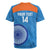 Custom India Cricket Rugby Jersey Go Women In Blue - Wonder Print Shop