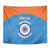 Custom India Cricket Tapestry Go Women In Blue - Wonder Print Shop