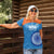 Custom India Cricket Women Polo Shirt Go Women In Blue - Wonder Print Shop