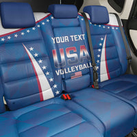 Custom USA 2025 Volleyball Back Car Seat Cover Sporty Style